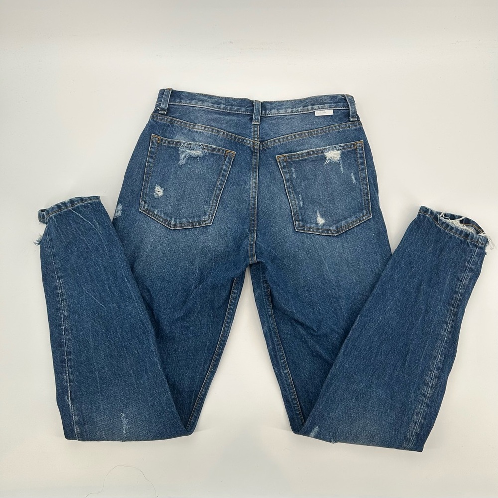 Boyish Billy Jeans in Mame Wash Heavily Distressed Button Fly Women’s Size 28 - Picture 7 of 16
